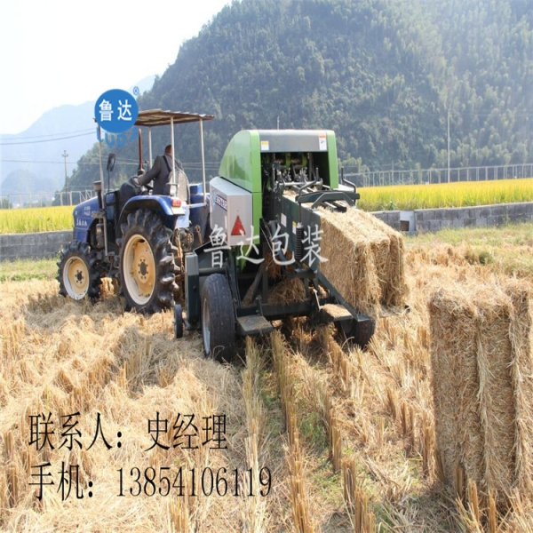 供应山东秸秆压捆机 打捆机 牧草秸秆打捆机